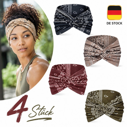 4stk haarband stirnband - haarband,
