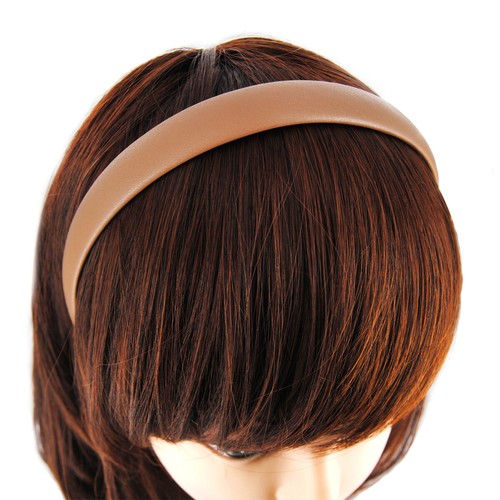 Axy leder haarreif - leder, classic
