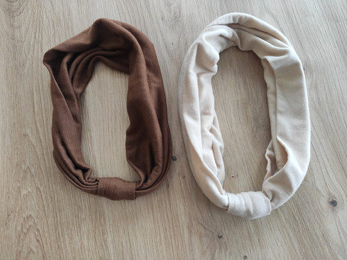 Haarband braun beige 2 - beige,,