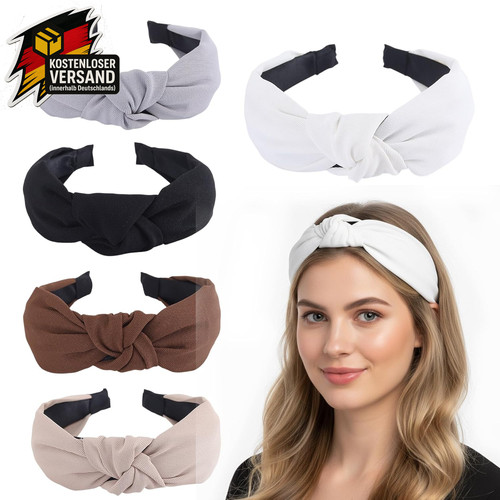 5er pack haarreifen damen - haarreifen,