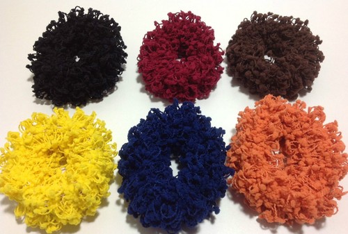 Scrunchie in tollen - x,