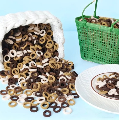 100x mini haargummis baby - mini,