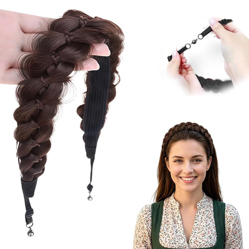 Geflochtenes haarband damen - geflochtenes,