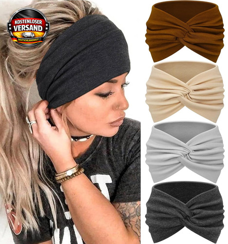 Damen haarband breit elastisch - haarband,